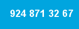 924 871 32 67 924 871 32 67